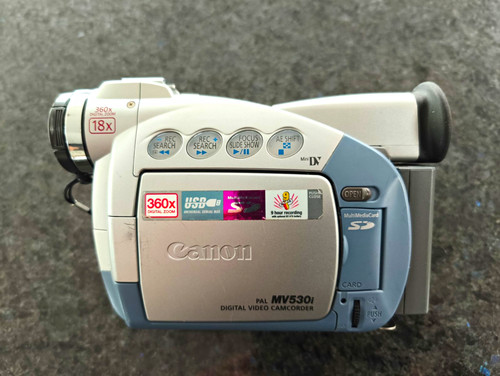 Canon mv530i minidv - canon,