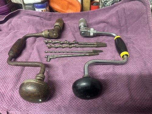 Hand brace drill bits - brace,
