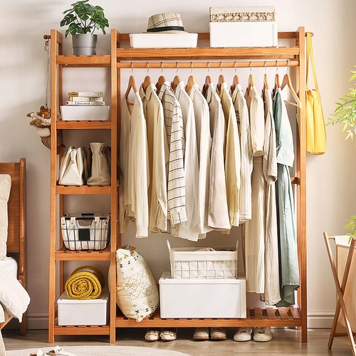 Bedroom wooden coat rack - bedroom,
