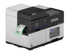 Epson C8000BK colour label