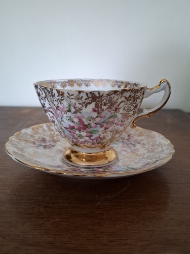 Vintage bone china porcelain - bone,