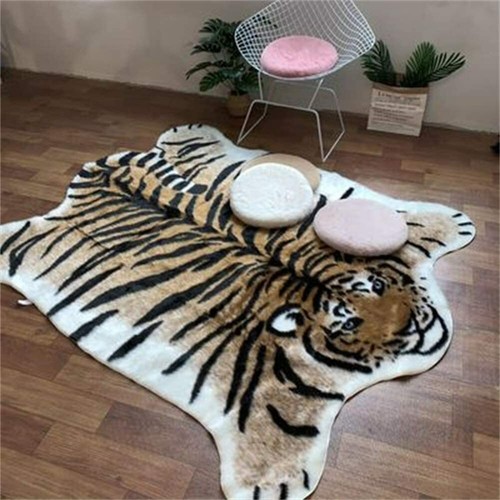 Faux fur animal - faux, tiger