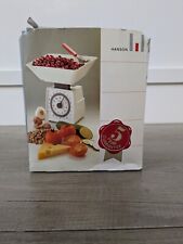 Vintage/ Retro  Hanson Utility Kitchen Weighing Scales Red & White With Box