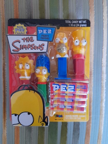 Simpsons pez candy dispensers - simpsons,