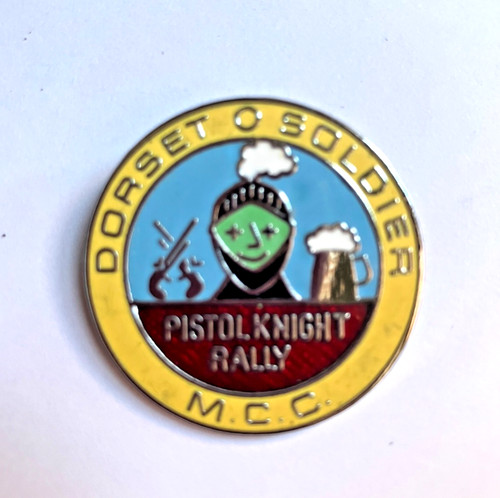 Motorcycle rally badge - motorcycle, badge,