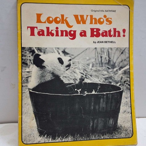 Look who taking bath - look,