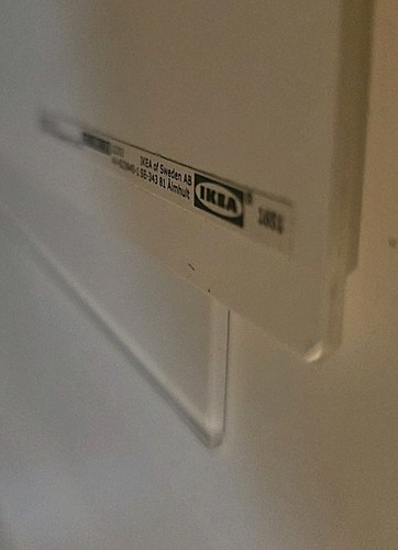 Ikea färvik white glass - ikea,