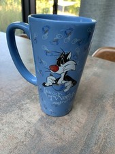 Warner Bros Tweety Pie & Sylvester Looney Tunes Latte Mug 1997 - Hardly Used