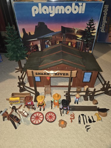 Playmobil western cowboy - cowboy, ranch