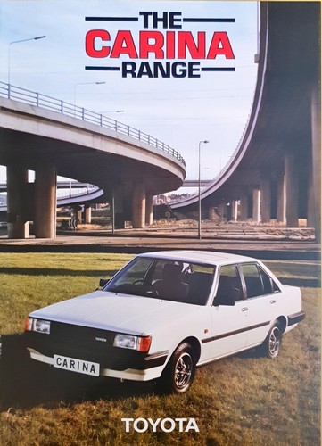 Toyota carina brochure 1982 - brochure,