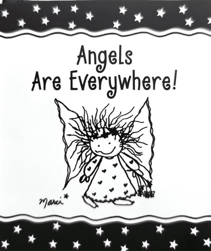 Angels are everywhere blue - angels,