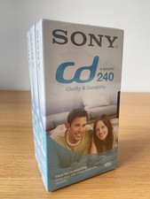 3 x Sony CD 240 4 Hour Blank