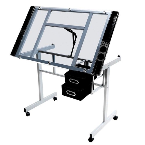 Costoffs rolling drawing table - costoffs,