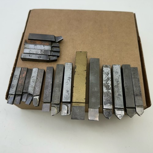 Lot carbide tipped - tipped, lathe