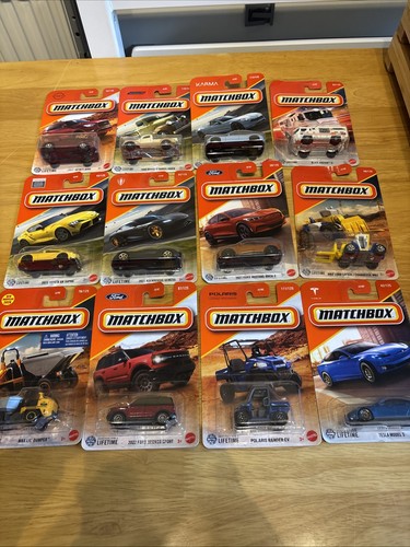 Matchbox long card car - long, 12
