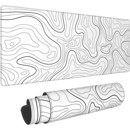 White contour lines gaming - white,