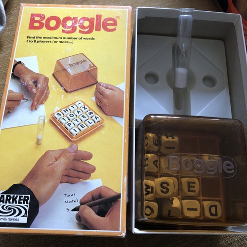 Boggle word game - game, parker