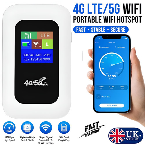 Unlocked lte lcd mifi - unlocked,
