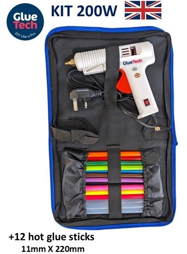 Professional hot glue - , gun
