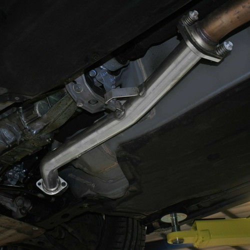 Stainless exhaust front - stainless,