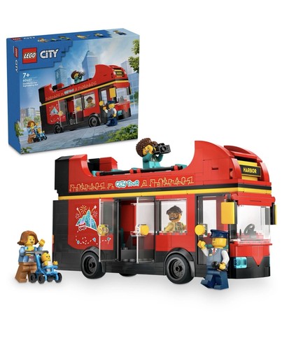 Lego city red double - city,