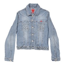 Y2K Punky Fish Denim Jacket -