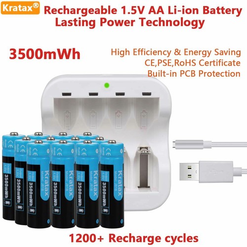3500mwh rechargeable - 3500mwh, aa