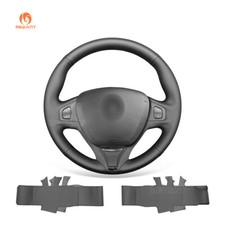 DIY PU Leather Car Steering