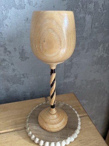 Vintage hand turned wooden - vintage, hand-turned