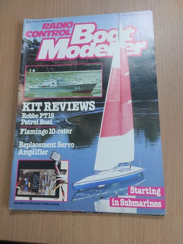 Radio control boat modeller - boat,