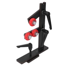 L Shape Steady Rest Cast Iron Woodworking Lathe Tool Steady Rest With 3Pcs Fi AU