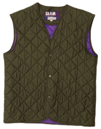 Slam mens quilted gilet 38 - slam,