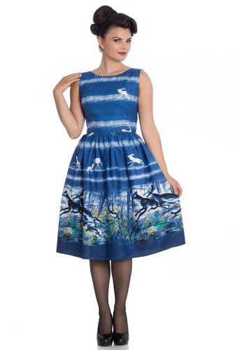 New hell bunny - blue,