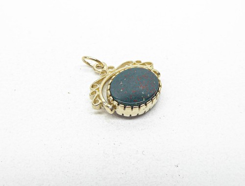 9ct gold fob pendant - 9ct,