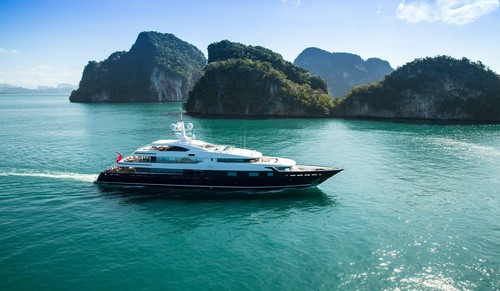 Large yacht poster brand - yacht, (brand