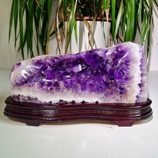 25.15LB Natural high-quality amethyst quartz cave ground crystal specimen