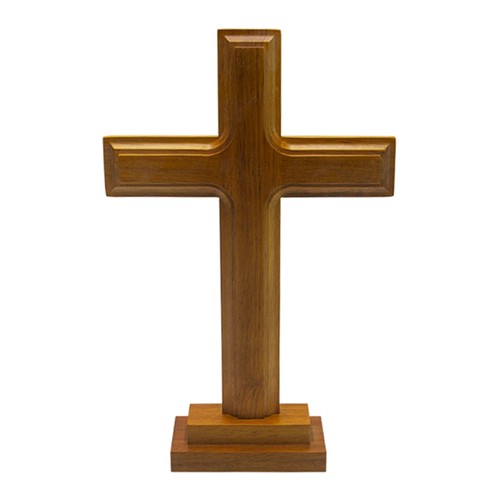 Wooden standing for cross - wooden,
