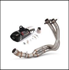 Full System Exhaust Muffler Header Pipe For Kawasaki Ninja 650 ER6N/F 2012-2024
