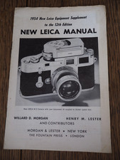 Vintage Leica camera manuals and price lists - 4 booklet options