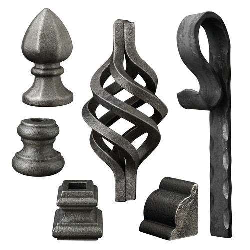 Decorative wrought iron gate - decorative,