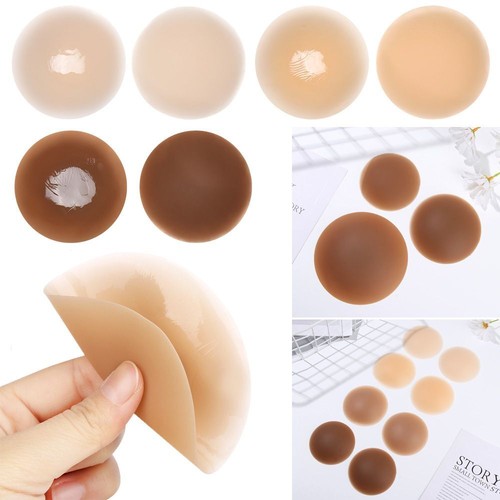 Invisible nipple covers breast - nipple,