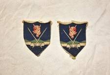 Original WW2 British Army 2nd Pattern Eastern Command Printed Patches Set
