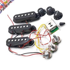 1Set 1 Volume 2 Tone Guitar Pickups With Knob Cap For ST Electric Guitar