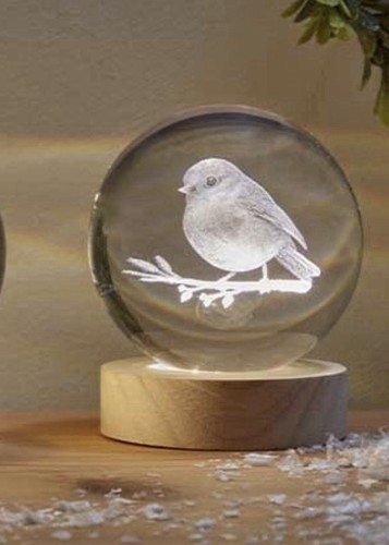 Inlit globall xmas robin - globall,