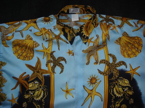 Versace silk shirt - versace,