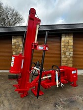 Multec PD4-6 Post Driver RED (Tractor 3PL Post Knocker Banger Thumper Rammer)