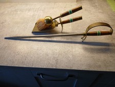 Antique fireside companion set