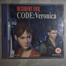 Resident Evil Code Veronica for Sega Dreamcast PAL UK (no manual)