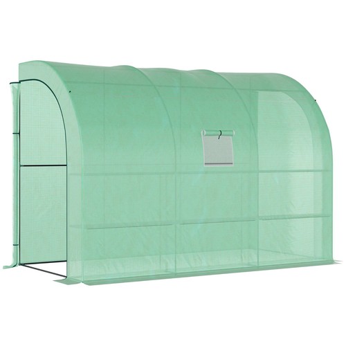 Walk lean greenhouse 3 - lean, to