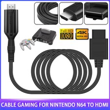 Cable Gaming N64 to HDMI N64 Converter Adapter Convert to HDMI for Nintendo N64